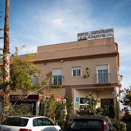 Hostal Restaurante La Curva Adra Εξωτερικό φωτογραφία